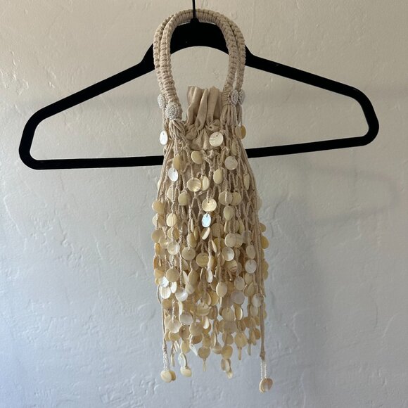 Zara Pearlescent Appliqué Hand Bag - Picture 2 of 4